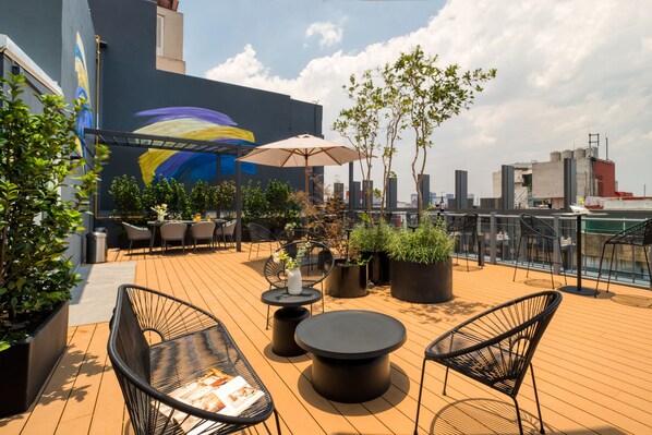 Terraza en la azotea