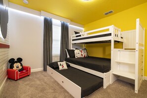 2nd Floor Mickey Room (Bunk Bed)