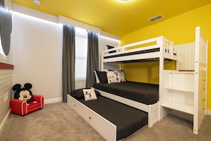 2nd Floor Mickey Room (Bunk Bed)