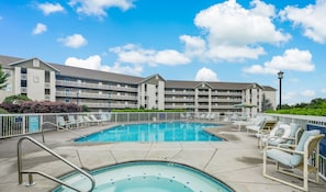 Ahh, Spa! - A soak in the warm, soothing waters of the hot tub is a pampering way to end the day.