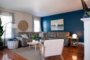 Living Room Space with lots of comfy seating