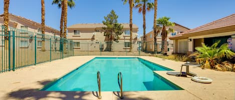 Las Vegas Vacation Rental | 2BR | 2BA | 895 Sq Ft | Stairs Required to Enter