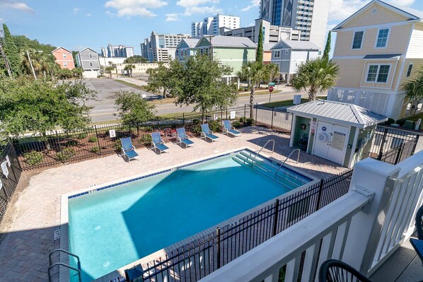 Lay by the Pool or a few blocks to the beach