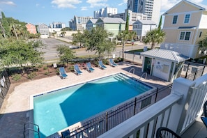 Lay by the Pool or a few blocks to the beach