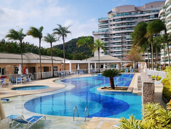 Swimming pool,Pool view