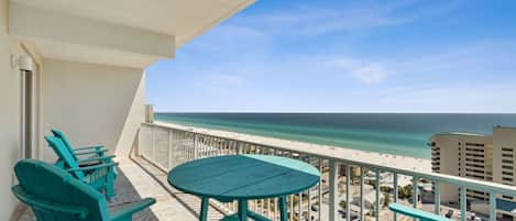 Gulf View Privately Furnished Balcony