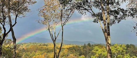 Beautiful rainbow! We wish we could promise one for all guests. 