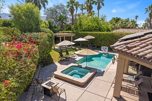 Very Private Backyard with Pool & Spa