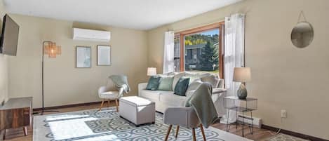 Living Room Area with Tons of natural light to soak up the sun and great space to hang out