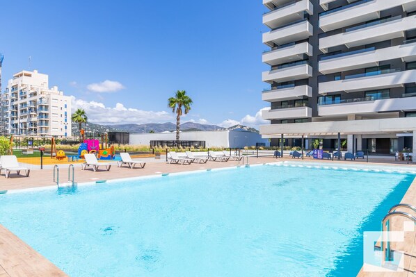 Communal swimming pool