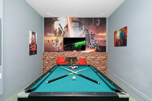 Challenge your friends to a pool match!