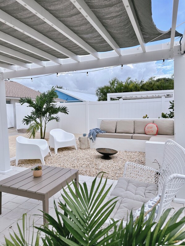 Peaceful backyard