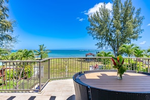 Sip your coffee on the deck complimentary with one of the most beautiful Ocean Views