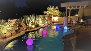 Pool at Night