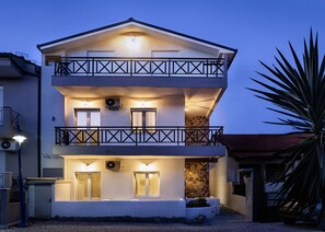 Fassade der Unterkunft