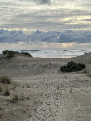 Short dune walk to Heceta Beach.