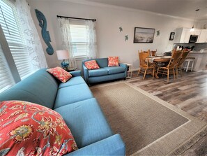 Spacious open concept living area to enjoy the company of friends and family.