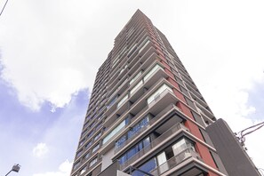 Overnatningsstedets facade