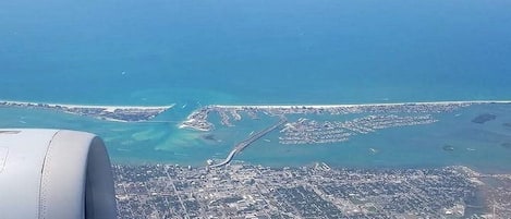 Clearwater Beach from above