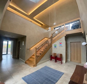 Front foyer and stairs to the first floor