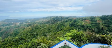 Vue depuis l’hébergement