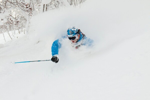 Skiing