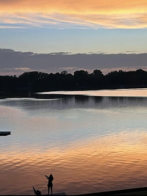 Sunset fishing. Picture courtesy of one of our guests. 