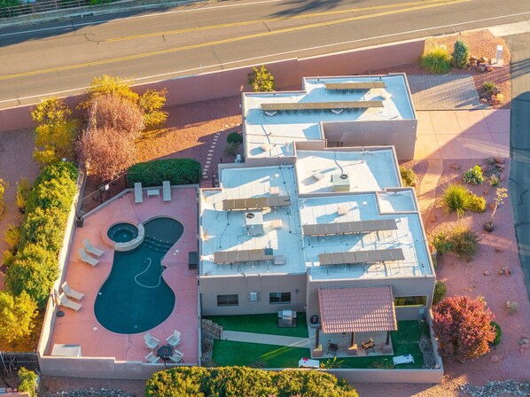An aerial view of your perfect getaway.