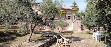 Villa Gilda from the Olive grove