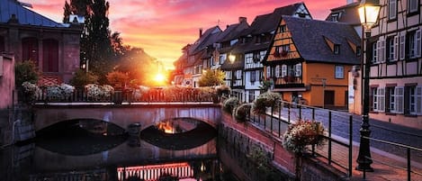 La Petite Venise, l'endroit le plus photographié de Colmar.