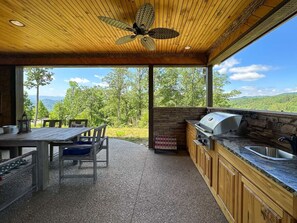 Covered Outdoor Kitchen