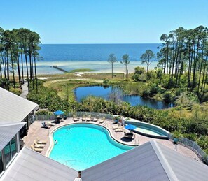 Summercamp Beach Clubhouse and Pool. 