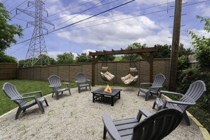 Stylishly appointed vacation home with a private backyard offering a tranquil retreat