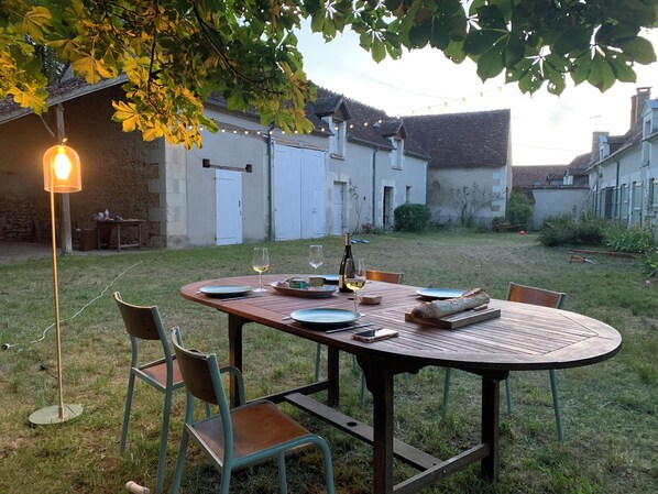 Repas à l’extérieur