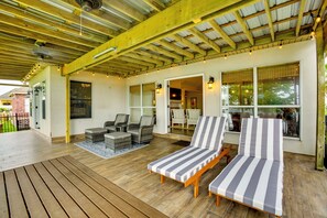 Furnished Patio | Lake Views