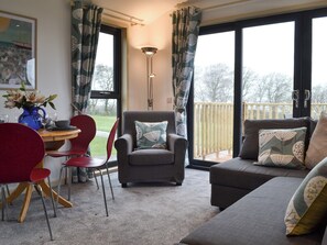 Open plan living space | Osprey Lodge - Wallace Lane Farm Cottages, Brocklebank, near Caldbeck and Uldale