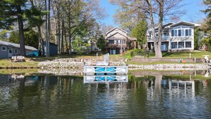 View of home from the lake.