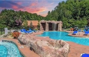 Modern Beach Style Pool