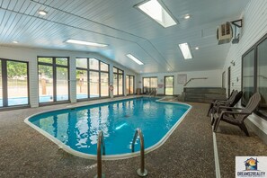 Communal Indoor Pool & Hot Tub Open Year Around!