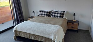Main Bedroom and East patio