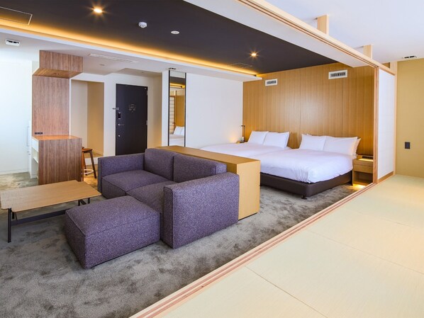 ・[Premier suite twin example] This is a premier suite twin room with a focus on spaciousness.