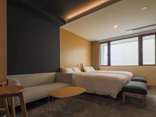 ・[Deluxe twin example] Room size = comfort level. I was particular about a feeling of spaciousness