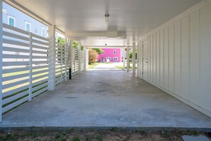Covered Parking or Shaded Play Area