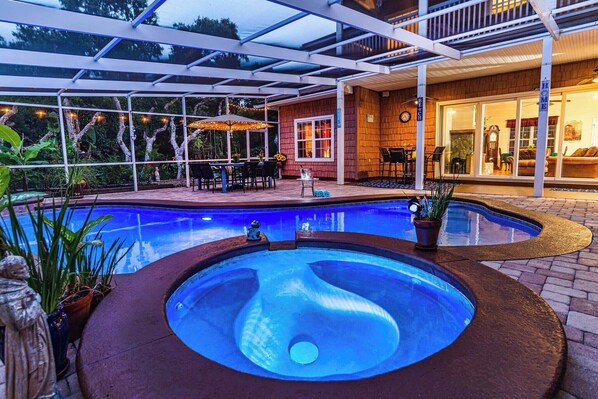 Hot tub time!