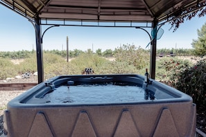 Spa with Vineyard Views