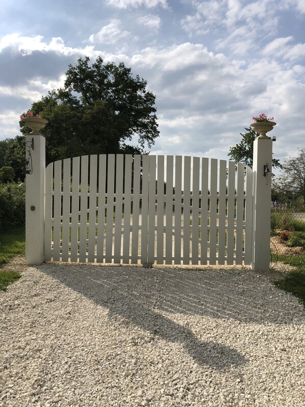 Enceinte de l’hébergement