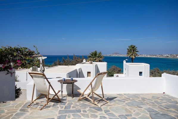 Terrace with amazing sea view