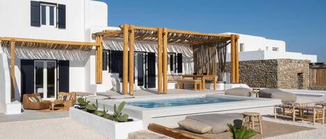 Astounding Mykonos Villa | Villa Saint Luke | 3 Bedrooms | Private Pool  & Beautiful Sunset Views | Chora