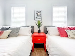 Coral infused accents in the house