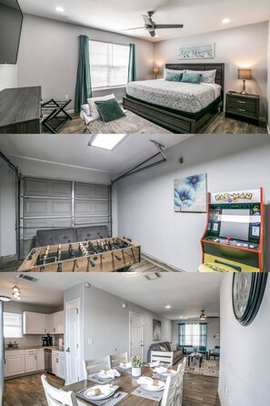 Collage pictures inside the house